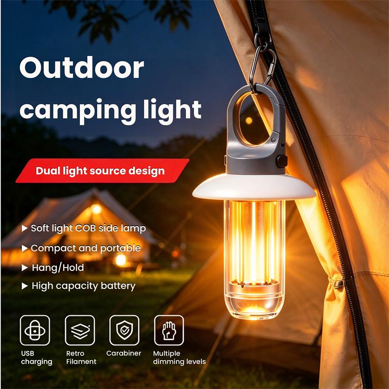 Fishing Equipment Carp - Oplaadbare LED-zaklamp met 5 standen, superhelder,