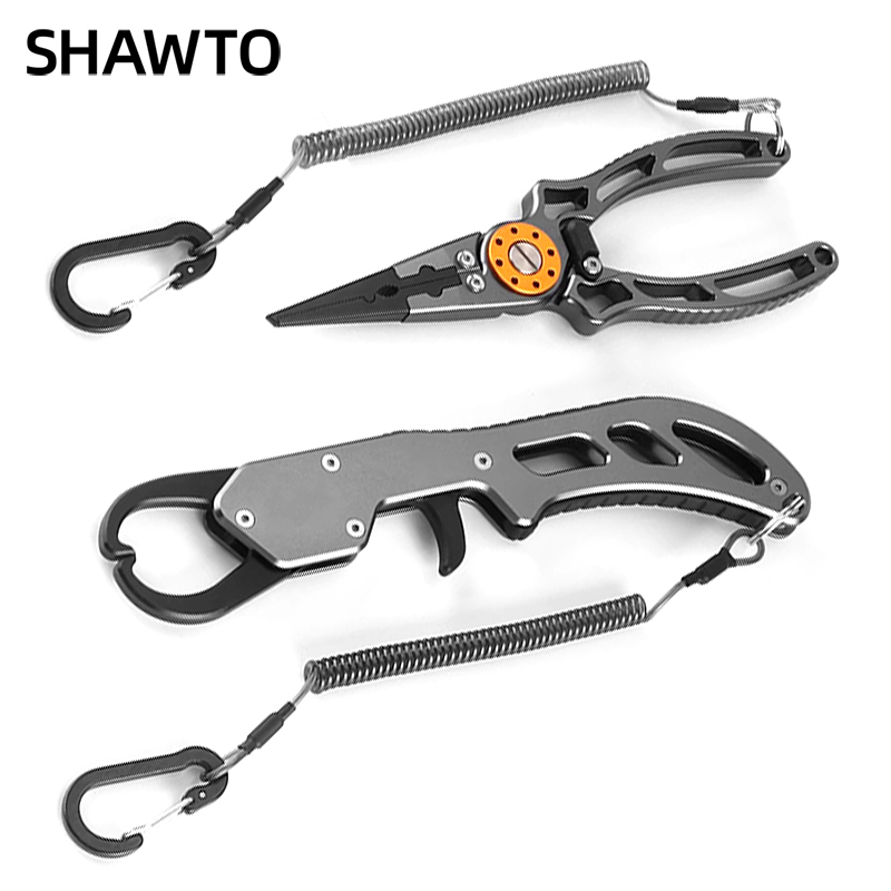 Fishing Equipment Essentials - Shawto Lure Visuitrusting, Visslipgrijper, Vistang, Haakverwijderaar,