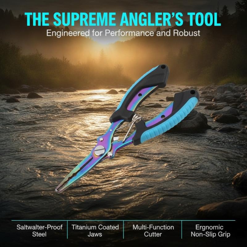 Fishing Equipment Cheap - 1 stuk multifunctionele visstijltang van roestvrij