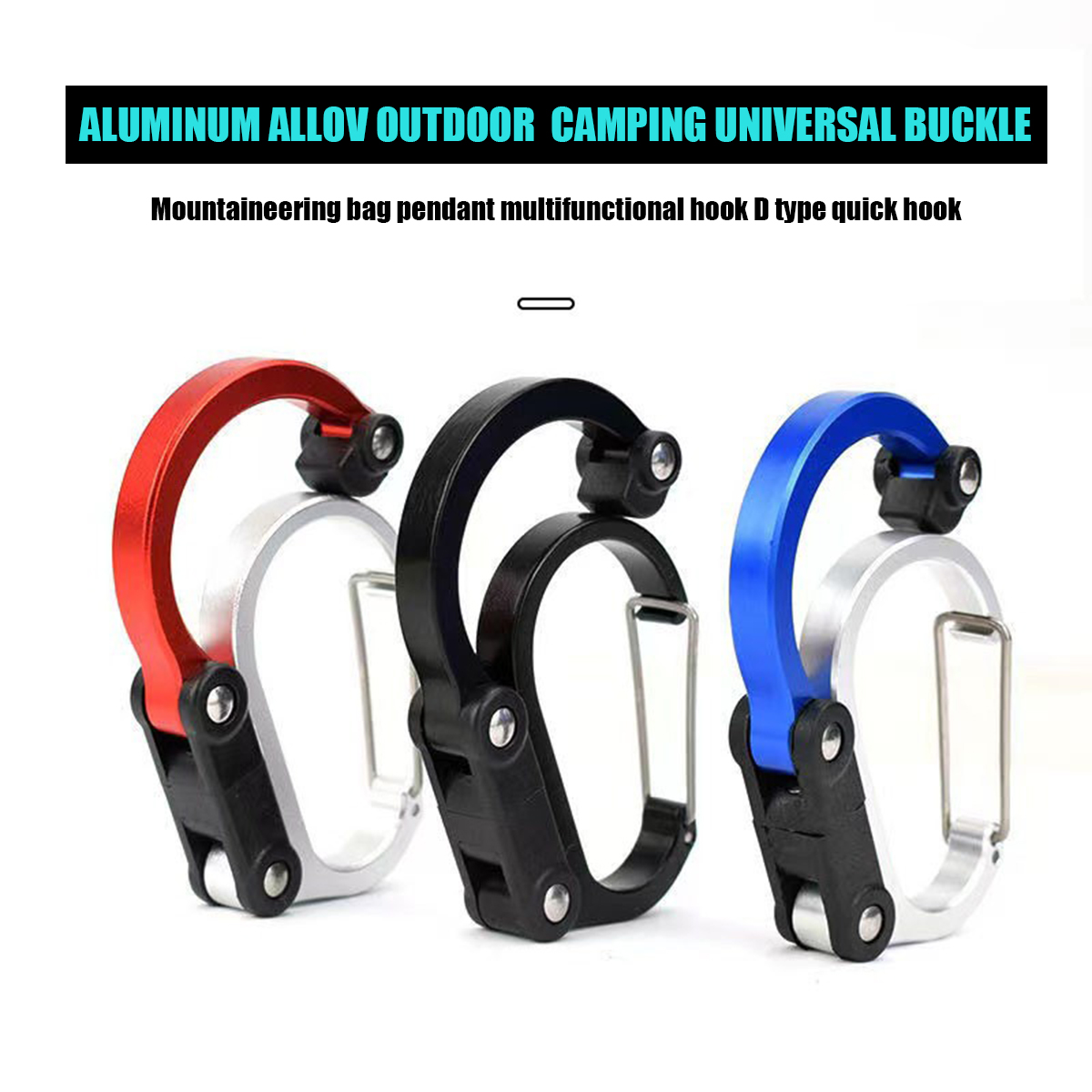 Fishing Equipment Carp - Dtype Hook Gear Clip Karabijnhaak Roterende
