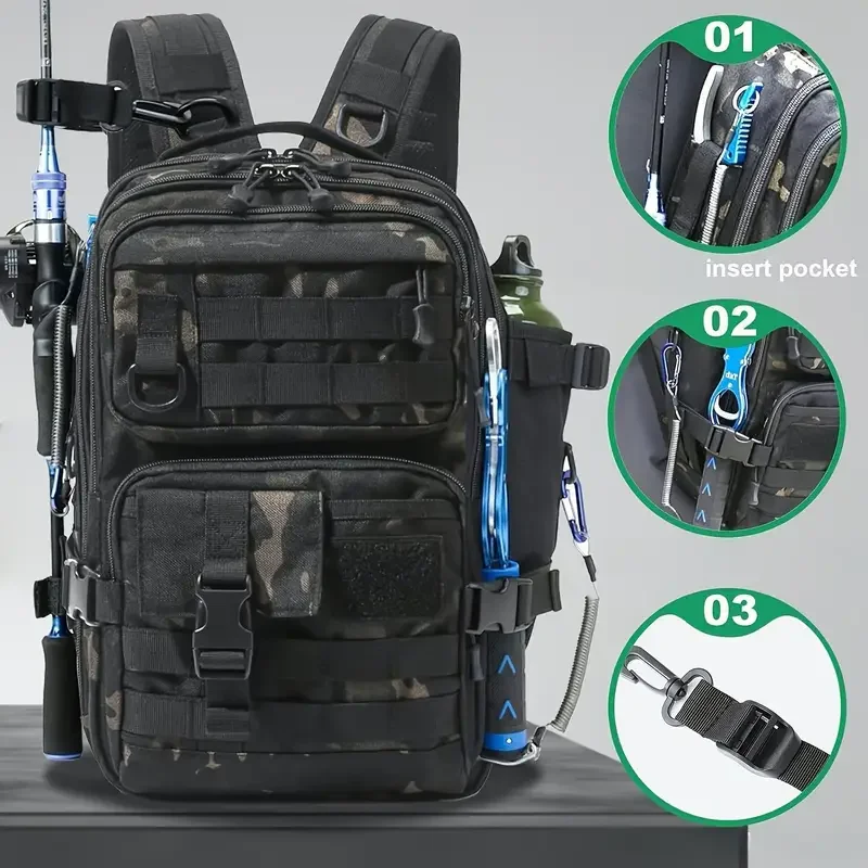 1000D Nylon Waterdichte Vissen - Fishing Equipment Bag recensie en prijs