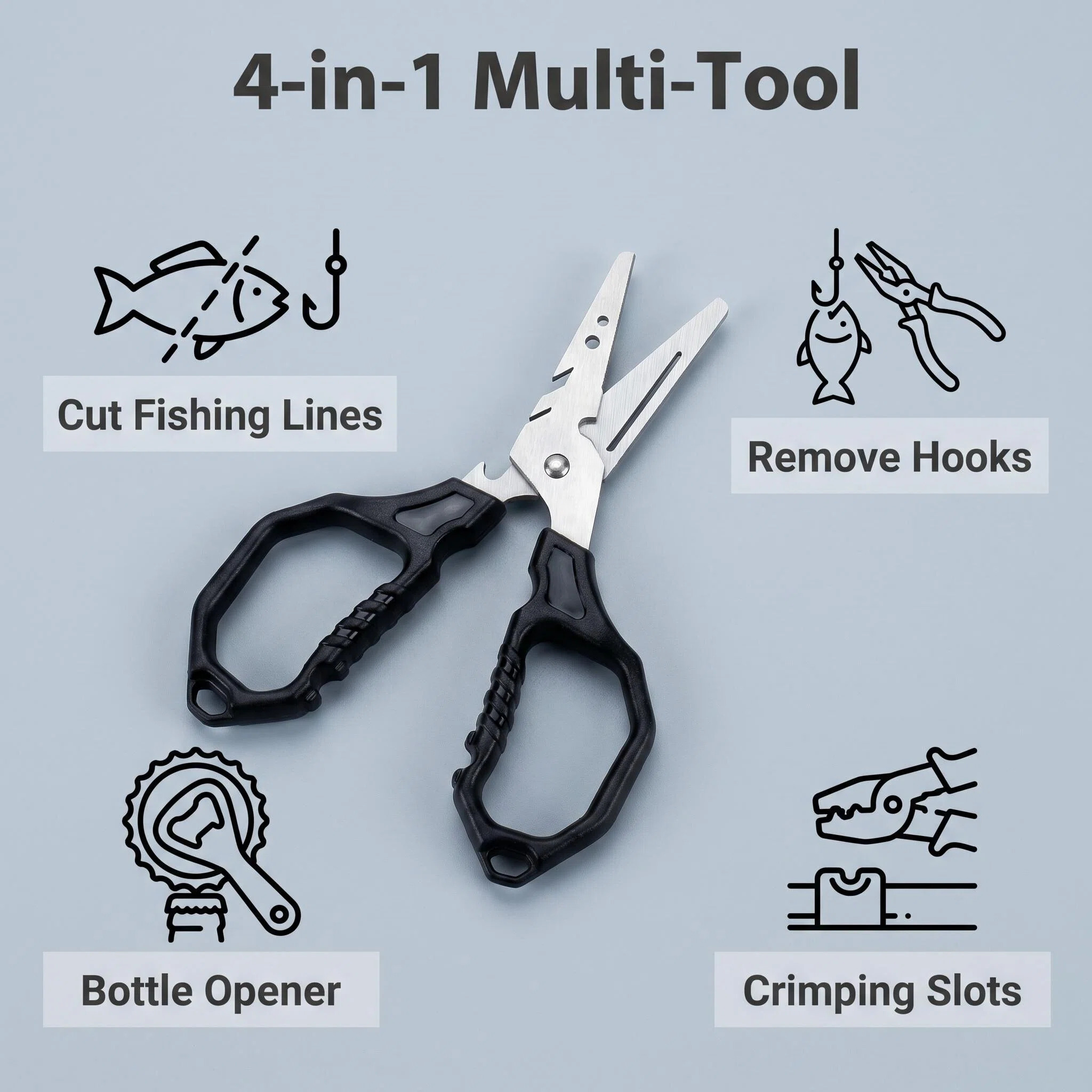 Multifunctionele visschaar van - Fishing Equipment Price recensie en prijs