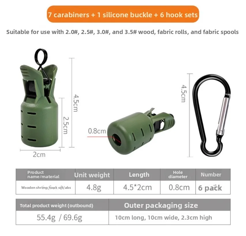 6 stuks beschermhoezen voor in - Fishing Equipment Carp recensie en prijs