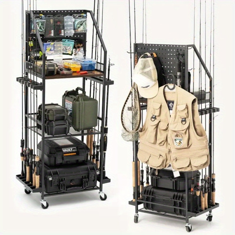 Hengelsteunen voor garage, hen - Fishing Equipment Carp recensie en prijs